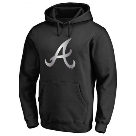 Atlanta Braves Platinum Collection Pullover Hoodie Black