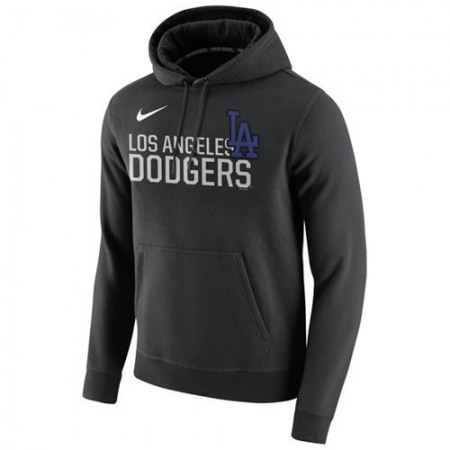 Los Angeles Dodgers Club Fleece Pullover Black MLB Hoodie