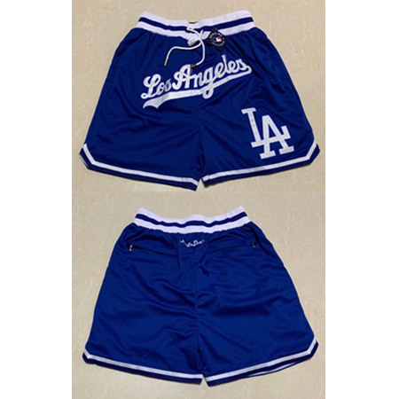 Men's Los Angeles Dodgers Blue Shorts (Run Small)