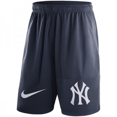 Men's Navy New York Yankees Dry Fly Shorts