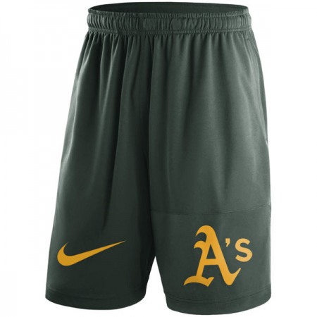 Men's Oakland Athletics Green Dry Fly Shorts