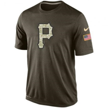 Men's Pittsburgh Pirates Salute To Service Dri-FiT T-Shirt