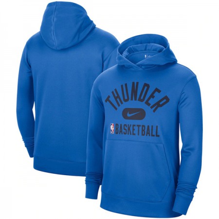 Men's Oklahoma City Thunder 2021 Blue Spotlight Pullover Hoodie