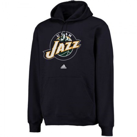 Utah Jazz Logo Pullover Hoodie Sweatshirt Navy