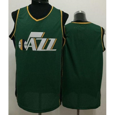 Revolution 30 Jazz Blank Green Stitched NBA Jersey