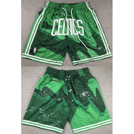 Men's Boston Celtics Green Shorts (Run Small)