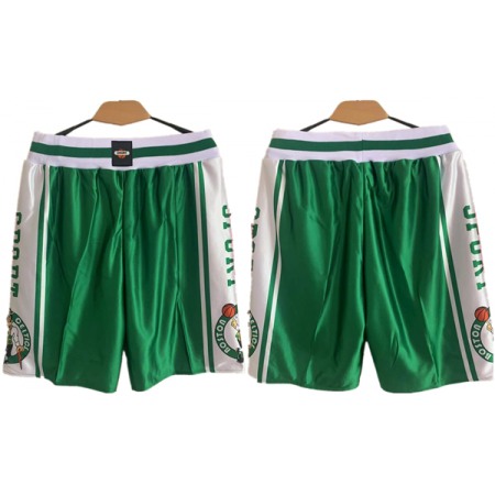 Men's Boston Celtics Green Shorts (Run Small)