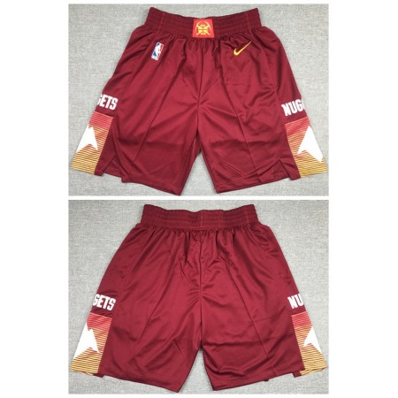 Men's Denver Nuggets Red Shorts (Run Small)