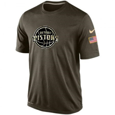 Men's Detroit Pistons Salute To Service Dri-FIT T-Shirt