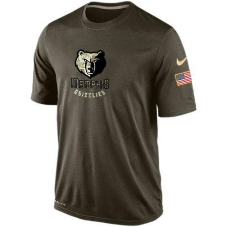 Men's Memphis Grizzlies Salute To Service Dri-FIT T-Shirt