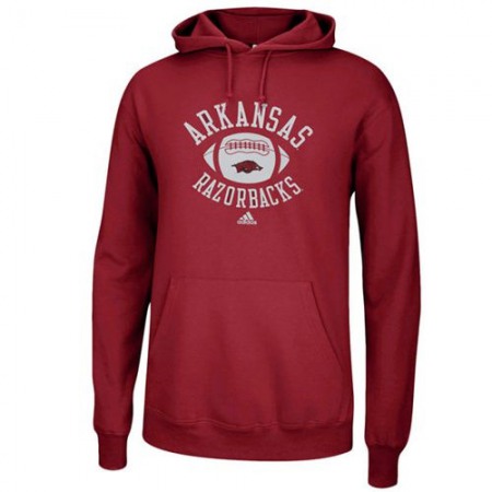 Arkansas Razorbacks Football Practice Hoodie Cardinal