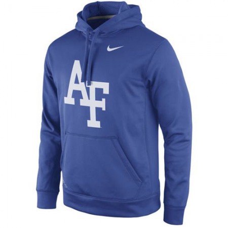 Air Force Falcons Practice Performance Hoodie Royal