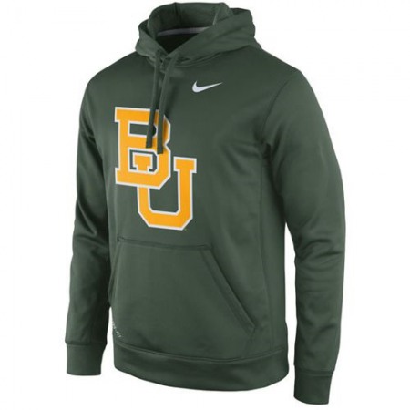 Baylor Bears Practice Performance Hoodie Green