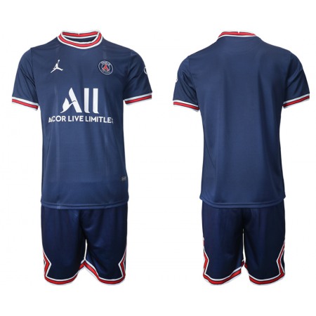 Men's Paris Saint-Germain Blank 2021/22 Blue Soccer Jersey