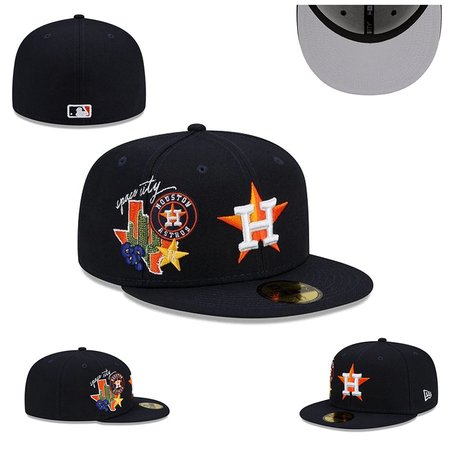 Houston Astros Fitted Hat