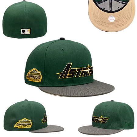 Houston Astros Fitted Hat