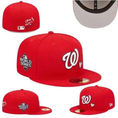 Washington Nationals Fitted Hat