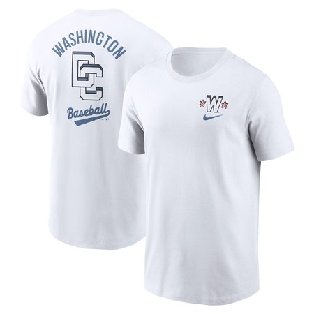 Men's Washington Nationals Nike White 2025 City Connect T-Shirt