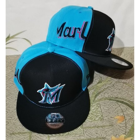 Miami Marlins Snapback Hat