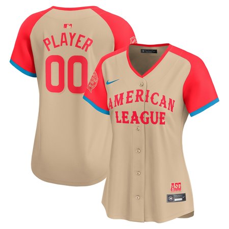 Women's American League Cream 2024 MLB All-Star Game Limited Pick-A-Player Jersey