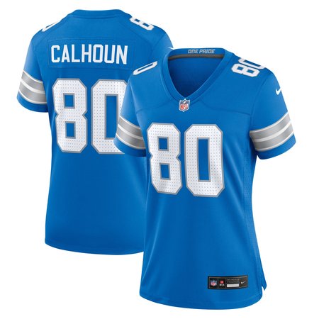 Women's Detroit Lions Jalon Calhoun Blue Game Jersey