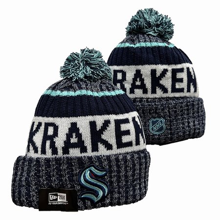 Seattle Kraken Knit Hat