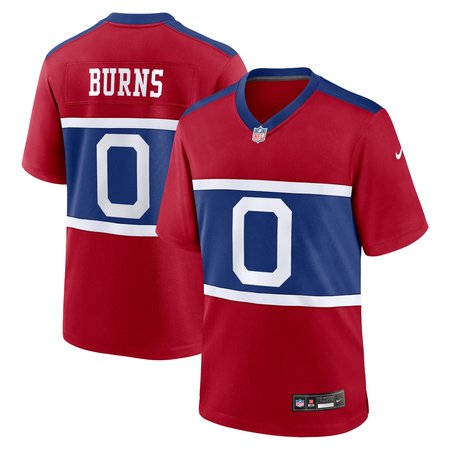 Youth New York Giants Brian Burns Century Red Alternate Player Game Jersey