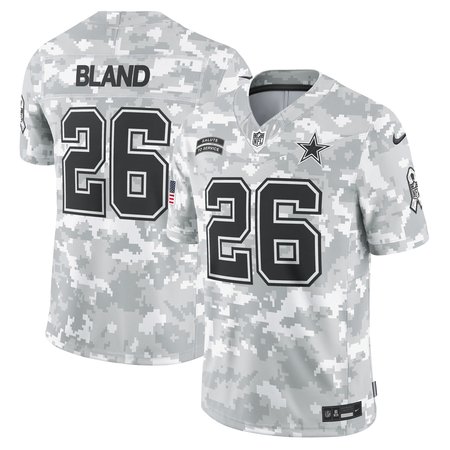 Men's Dallas Cowboys DaRon Bland Arctic Camo 2024 Salute to Service Limited Jersey