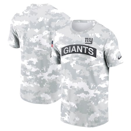 Men's New York Giants Arctic Camo 2024 Salute To Service Performance T-Shirt