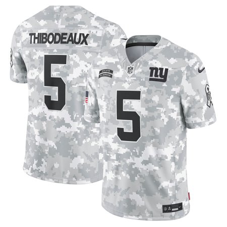 Men's New York Giants Kayvon Thibodeaux Nike Arctic Camo 2024 Salute to Service Limited Jersey