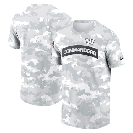 Men's Washington Commanders Arctic Camo 2024 Salute To Service Performance T-Shirt