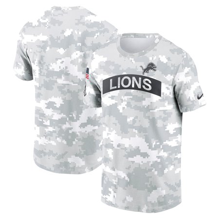 Men's Detroit Lions Arctic Camo 2024 Salute To Service Performance T-Shirt