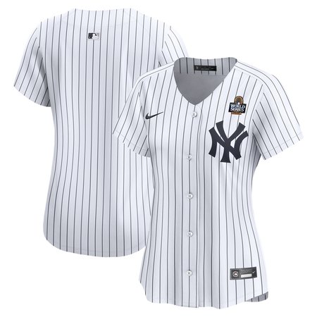 Women's New York Yankees White 2024 World Series Home Limited Jersey