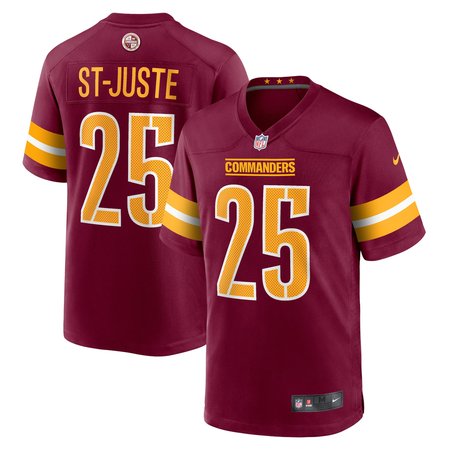 Men's Washington Commanders Benjamin St-Juste Burgundy Player Game Jersey