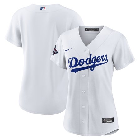 Women's Los Angeles Dodgers White 2024 World Series Champions Home Replica Jersey