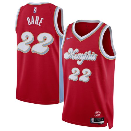 Unisex Memphis Grizzlies Desmond Bane Red 2024/25 Swingman Player Jersey - City Edition