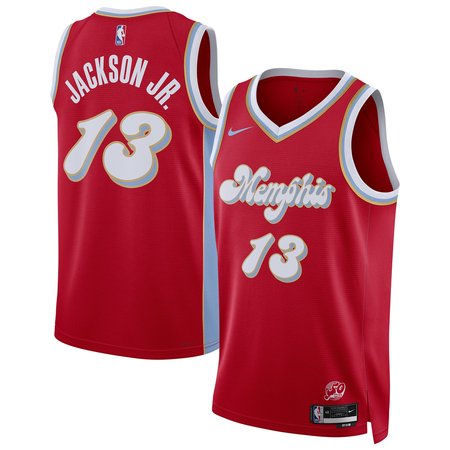 Unisex Memphis Grizzlies Jaren Jackson Jr. Red 2024/25 Swingman Player Jersey - City Edition