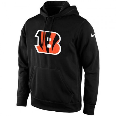 Men's Cincinnati Bengals Nike Black KO Logo Essential Hoodie