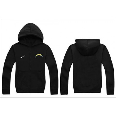 Nike San Diego Chargers Authentic Logo Hoodie Black