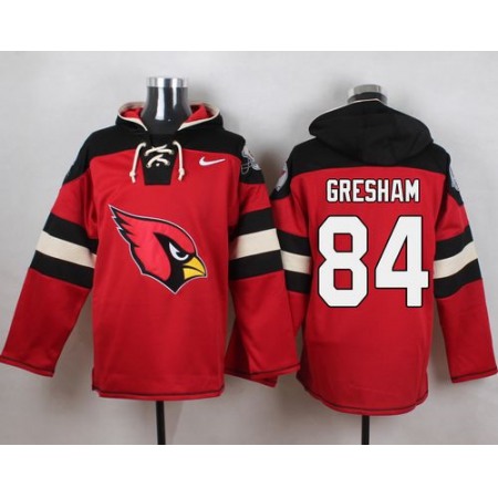 Cardinals #84 Jermaine Gresham Red Player Pullover NFL Hoodie