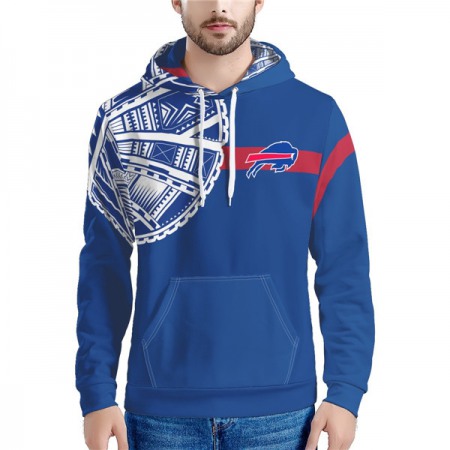 Men's Buffalo Bills Blue Hoodie