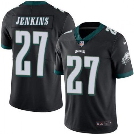 Eagles #27 Malcolm Jenkins Black Men's Stitched NFL Limited Rush Jersey