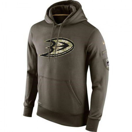 Men's Anaheim Ducks Salute To Service NHL Hoodie