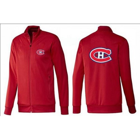 NHL Montreal Canadiens Zip Jackets Red