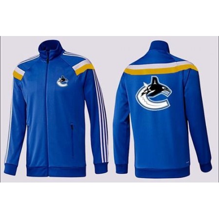 NHL Vancouver Canucks Zip Jackets Blue-3