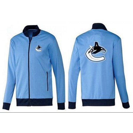 NHL Vancouver Canucks Zip Jackets Light Blue