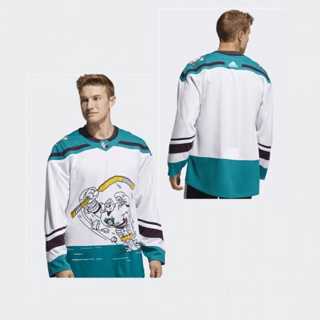 Men's Anaheim Ducks Personalized White Stitched NHL Jersey