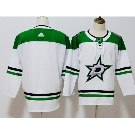 Men's Dallas Stars White Stitched NHL Jersey