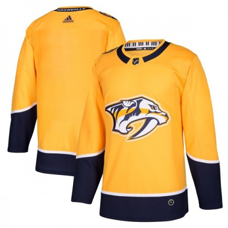 Men's Nashiville Predators Yellow Stitched NHL Jersey