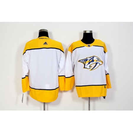 Men's Nashville Predators White Stitched NHL Jersey